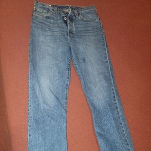 Levis 501 premium high waist skinny jeans